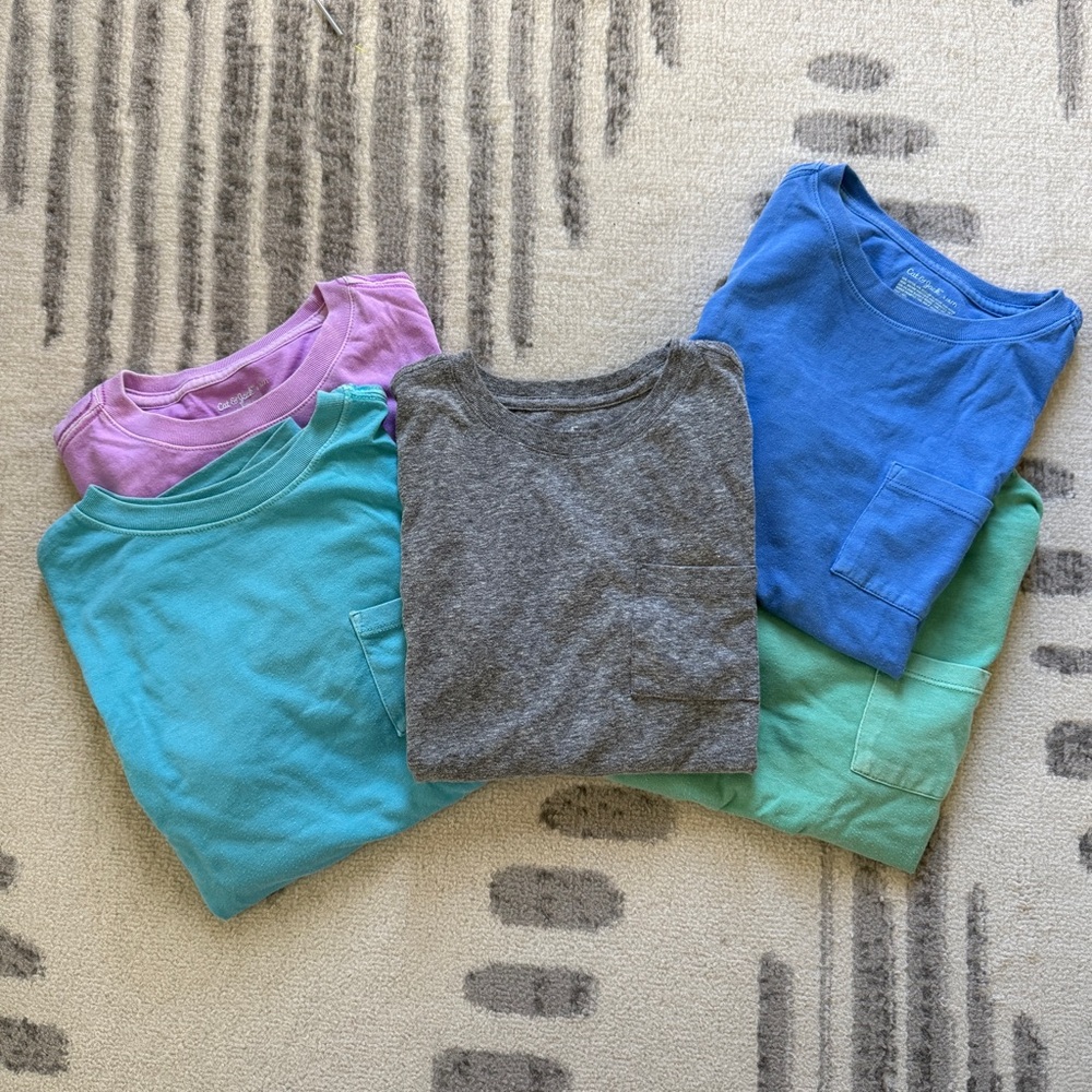*PLAY* Cat & Jack Short-Sleeve Pocket Tee Bundle- Play Condition
